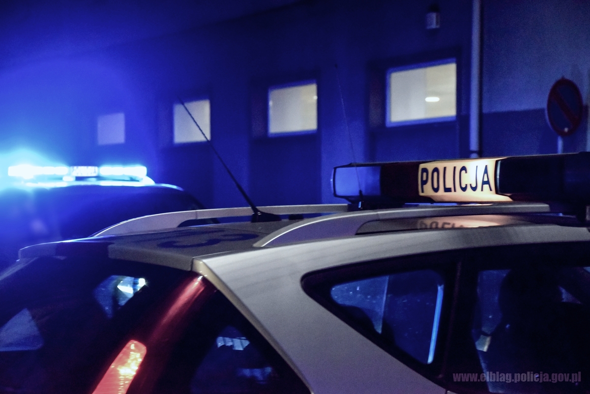 Podsumowanie działań policji w Elblągu z weekendu 17-19 października