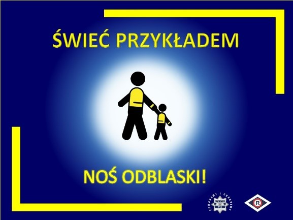 Policja przypomina o obowiązku używania odblasków jesienią